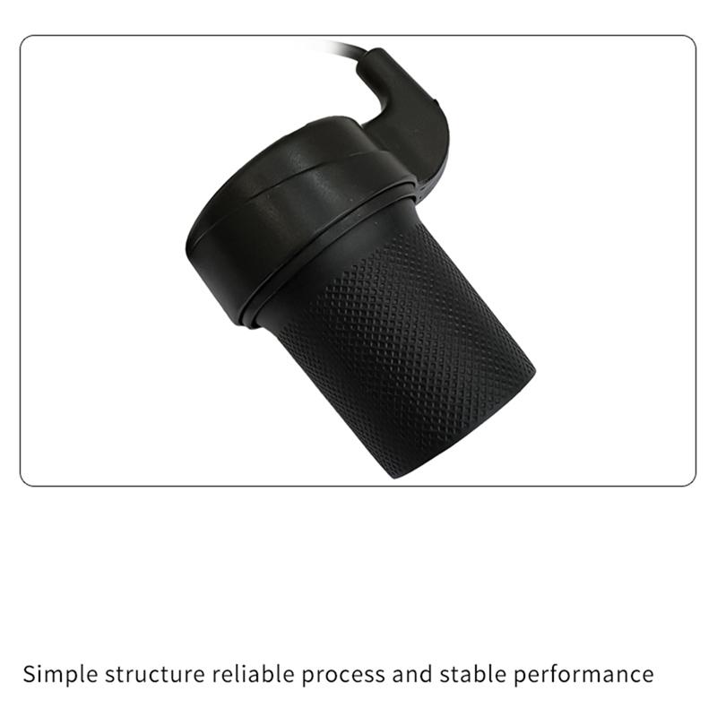 Electric Bike Throttle Grip Kit Half Handlebar Turn Accelerator Handlebar For Electric Scooter