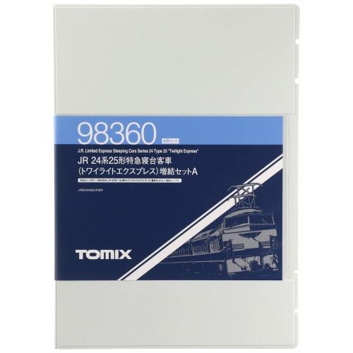 TOMIX N Gauge 24 Series 25-Type Twilight Express Add-On Set A (4 Cars) 98360 Model Train Passenger Car