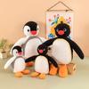 Pingu Plush Doll With Longhair Material For Children And Sleep Aid