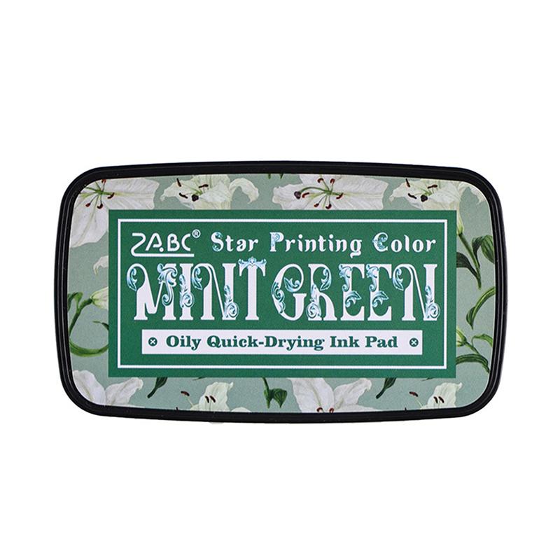 Красочная многоцветная штемпельная подушечка для штампов для планировщика, для скрапбукинга, студенческие принадлежности, самонаборная штемпельная подушечка, школьные аксессуары, канцелярские товары