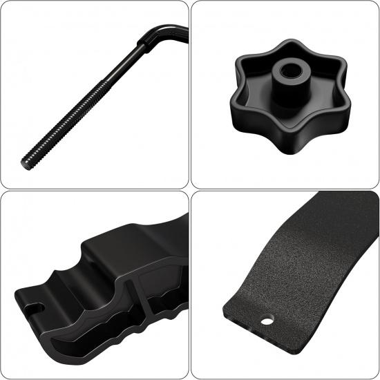 WILDROAD Universal Roof Rack U-Bolt, Upgraded 2 PCS Cargo Rack U Bolts, Replacement Hardware Mounting Kit for Roof Rack and Roof Platform