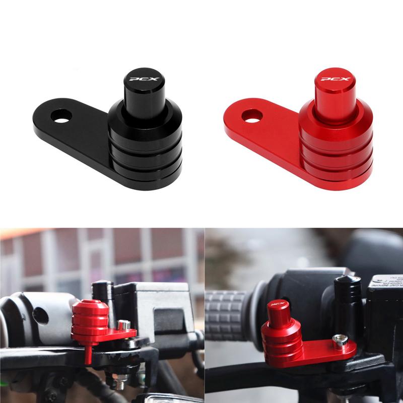 For Honda PCX160 PCX150 PCX125 PCX 125 150 160 CNC Motorcycle Parking Brake Switch Button Lock Lever Accessories RA8