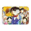 Custom Funny Detectived Anime Conan Doormat Non-Slip Entrance Welcome Kitchen Bath Floor Door Mat  Toilet Living Room Carpet Rug