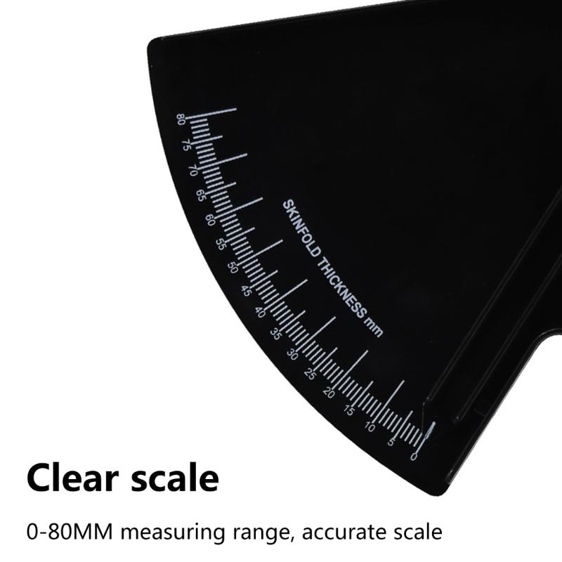Точный кожный калипер для измерения подкожного жира 1,0 мм. Точность измерений до 80 мм толщины кожной складки
