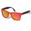 For Men Women Retro Protection Square Sport Sunglass Portable Gift Folding Shading