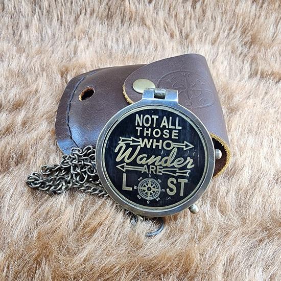 5.08 Cm Brass Compass Gifts For Men Brass Compass Birthday Gift Christmas Gifts For Him Engraved Not All Those Who