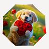 1PC Puppy Love Automatic Open/close, All-Season Portable Folding Umbrella for Women & Men yy250919147