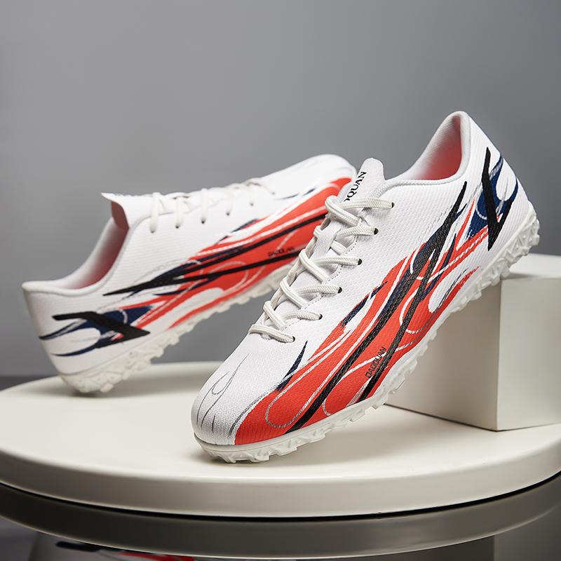 Kids Football Shoes  Broken Nails Male Teenagers Professional Artificial Grass Training Shoes Children's Football Boots