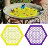Plastic Bee Water Catcher Cups for Outdoor Garden Butterfly Water Stations Hot Bee Bath  for Garden