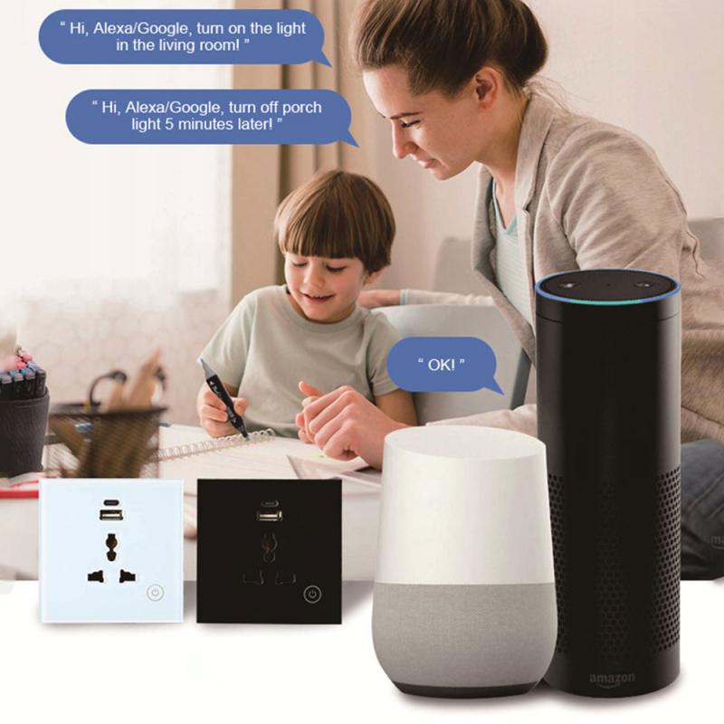 Matter Zigbee Smart Plug Homekit Direct Connection with USB for Smart Home Management