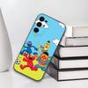 S-Sesame S-Street C-Cookie Elmo Phone Case For Samsung S25,S24,S21,S22,S23,S30,Ultra,S20,Plus,Fe,Lite,Soft Black Cover