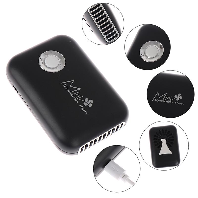 Наращенные ресницы USB зарядка мини фен ручной сильный ветер маленький вентилятор