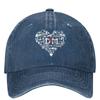 Casual Fourteen Depeche Modes Band Heart Rose Rock Music Baseball Caps for Unisex Women Distressed Washed Headwear Outdoor Hats Cap