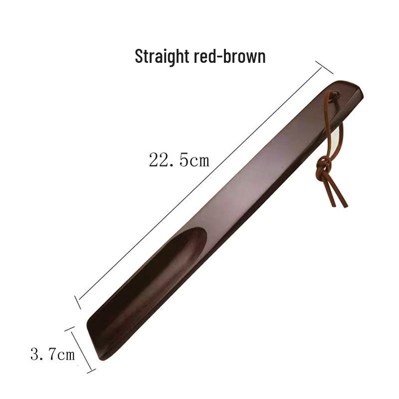 Solid Wood Long & Short Shoehorn - Creative, Extended, Lazy Shoe Helper