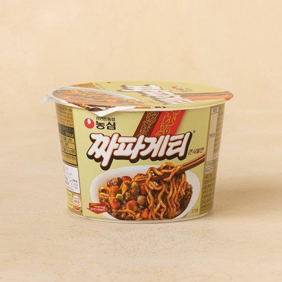 Лапша Nongshim Chapagetti в маленькой чашке / большой чашке / пакете / Корейская лапша, Kfood, Аутентичная корейская еда