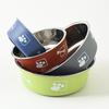 Pet Feeder Bowl Durable Non-slip Stainless Steel Thickened Dog Cat Food Bowl