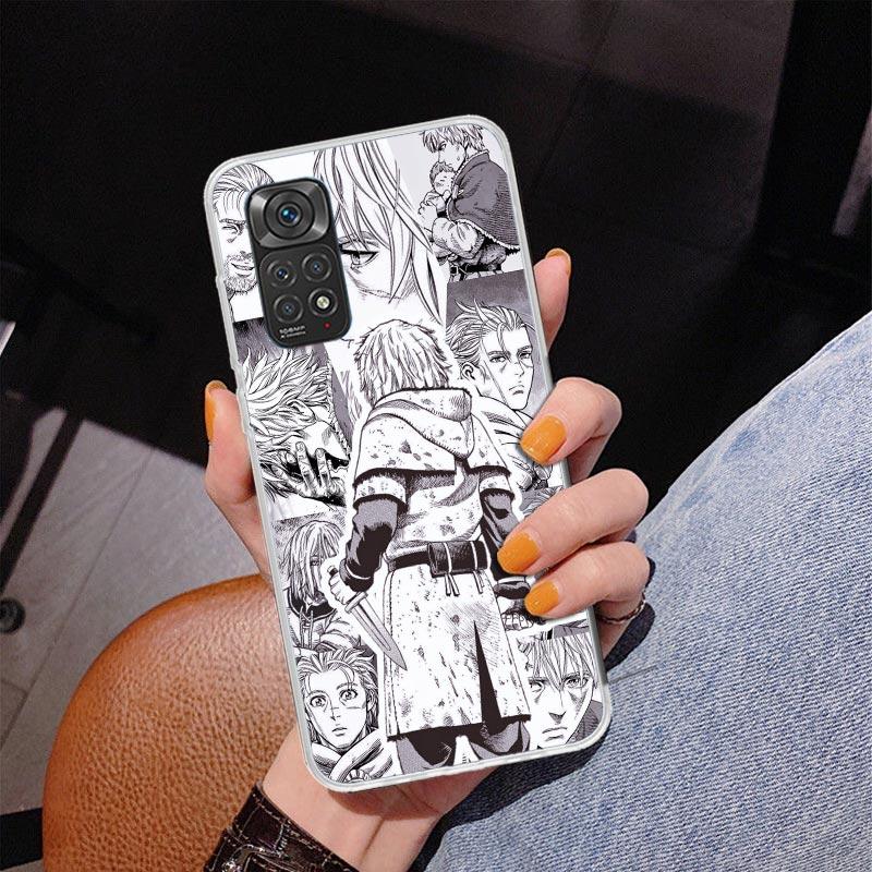 Чехол для телефона Vinland Saga для телефона Xiaomi Redmi Note 15 14 14S 13 Pro Plus 12 12S 11S 11E 10S 10 11T 5G Уникальная обложка Coq