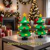 Detachable Rotating Christmas Tree PLA Christmas Tree Stress Relief Toy  for Home Decor