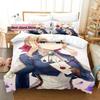 Постельное белье Violet Evergarden Односпальное Twin Печатный Комплект Постельного Белья С Наволочкой Пододеяльником Мягкий Односпальный Двуспальный Queen Super King