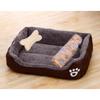 Warm Bone Pet Dogs Bed Washable House Cat Puppy Cotton Kennel Mat Soft Nest Dog Baskets Pet Products For Small Medium Large Dog