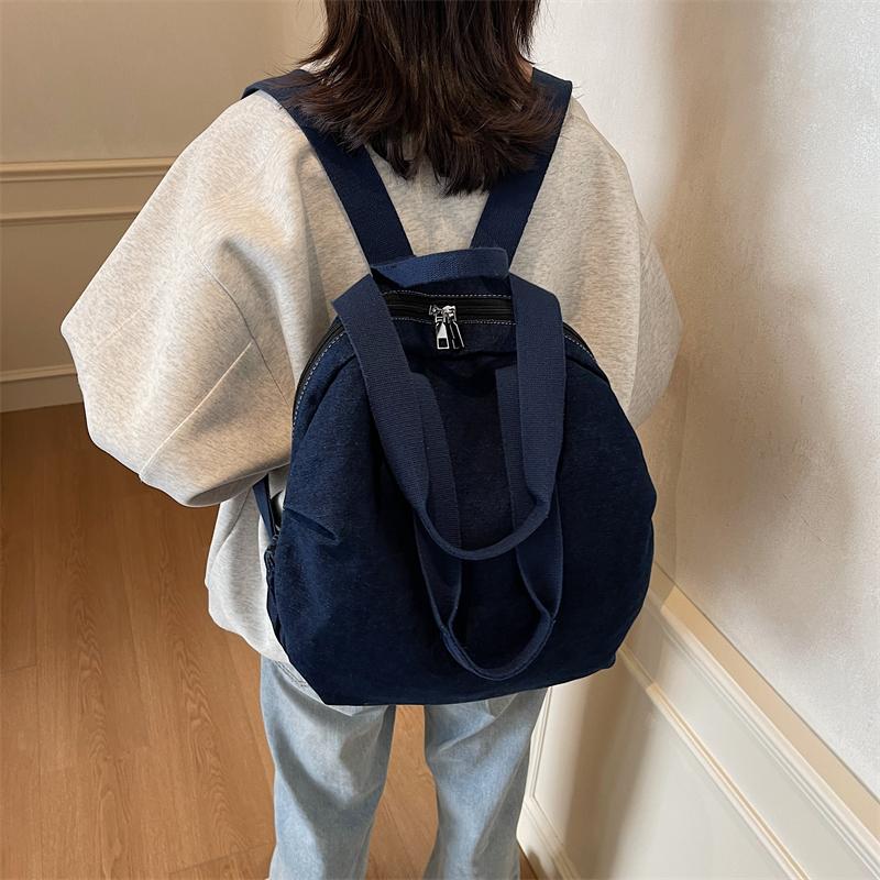 Джинсовый рюкзак для женщин, большая вместимость, сумка через плечо, дорожный рюкзак