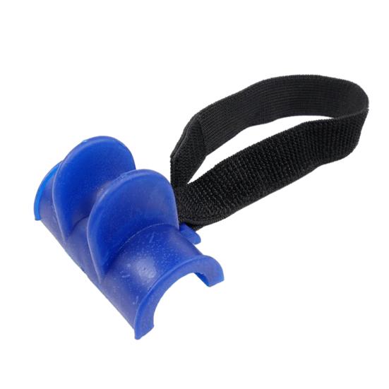 U-shaped Fishing Rod Holder with Fastener Tape Non-Slip Design Compact Size Portable Fishing Pole Bracket Support Accessories