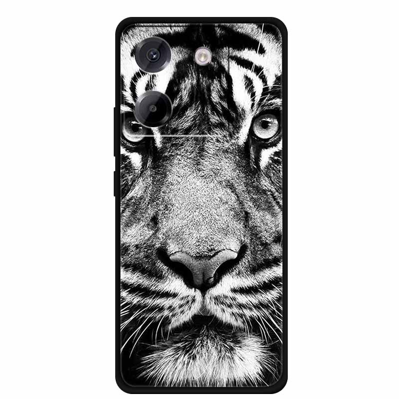 Чехол для Xiaomi Poco M7 Pro 5G, стиль мультяшной живописи, мягкий силикон + ТПУ, задняя крышка, чехлы для Poco M7 Pro 5G, противоударный чехол, новый