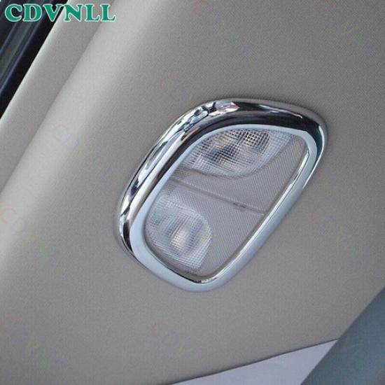 Rear Reading Lamp Switch Cover Trim 1* For Jeep Cherokee 2014-2018 Chrome Silver