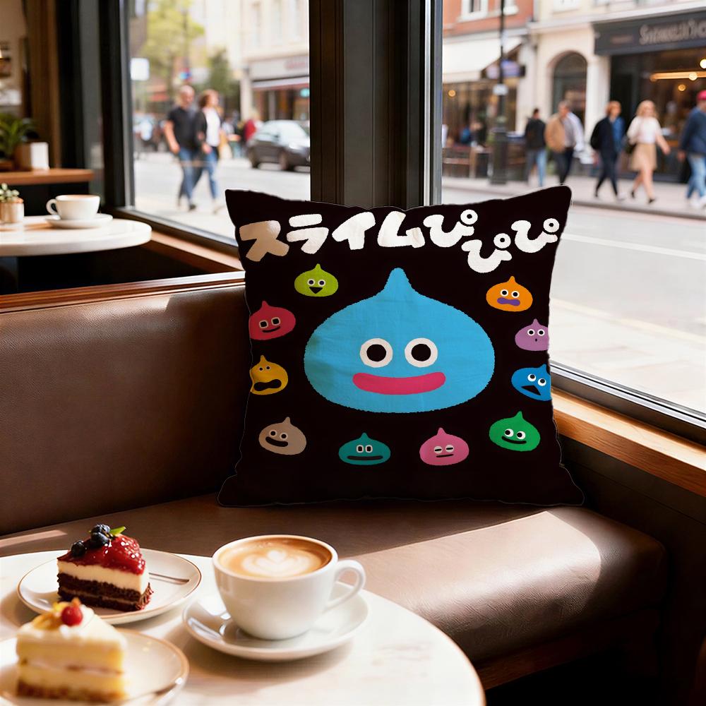 Game Dragon Quest Rocket Slime Cushion Cover Decorative Cushions Covers Cover Sofa x Pillow  Piece x x Pillowcase