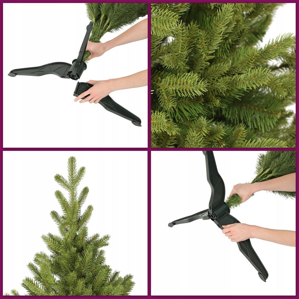 KADAX Artificial Christmas Tree 180 Cm Spruce Pe Premium Dense