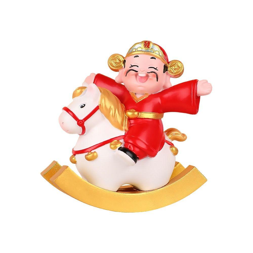 Year of The Horse 2026 Horse Year Figurines Resin Horse Statue Office Decoration