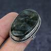 Labradorite Gemstone 925 Sterling Silver Jewelry Ring Size 8