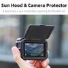 С солнцезащитным козырьком, клеткой для кроликов, защитным чехлом 2-в-1 для DJI Osmo Action 5 Pro/4/3