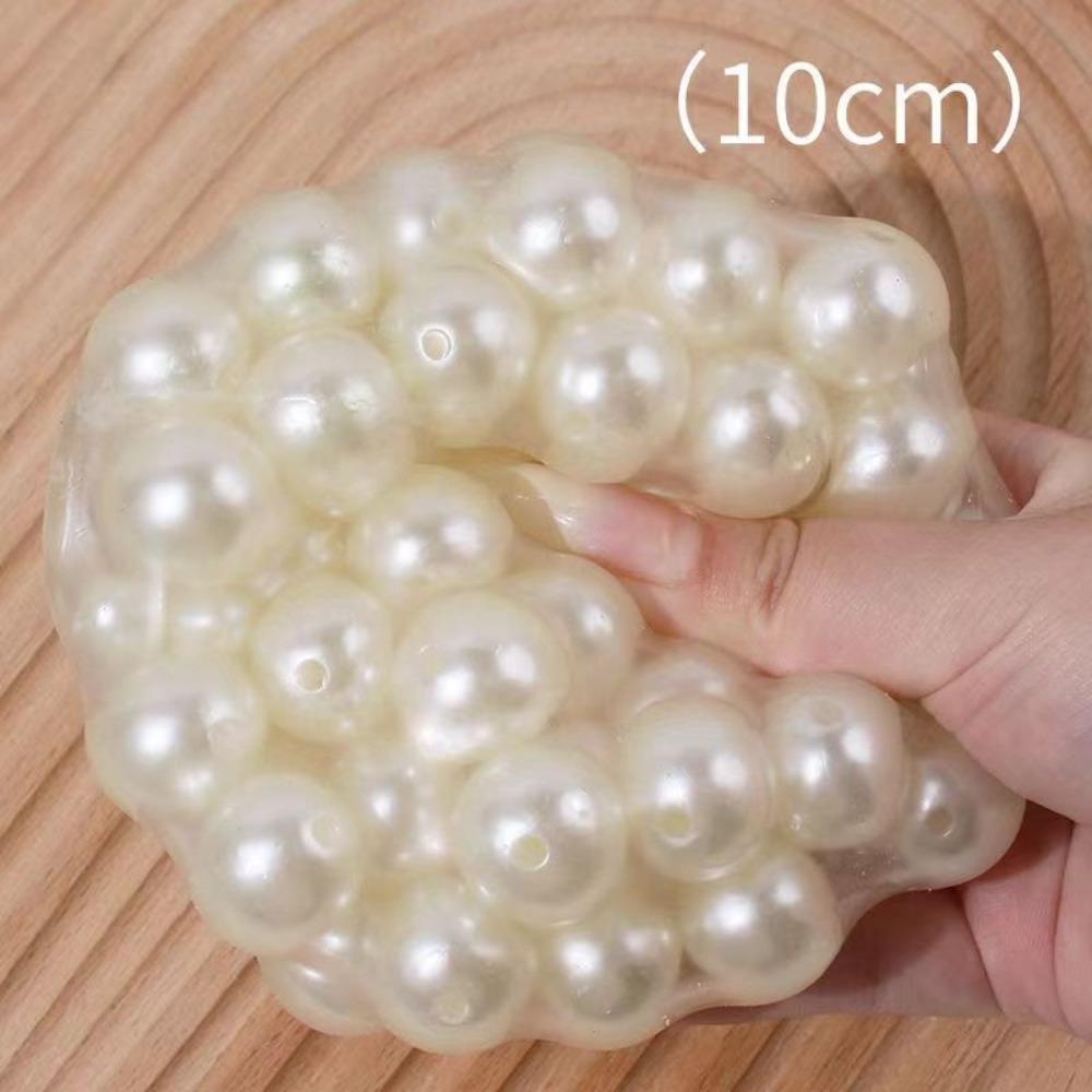 Simulation Pearls Mochi Toy Stress Relief Decompression Toy New Squi shy Toy  Gift