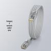 Pure Copper High-Speed Network Cable: Short Ethernet Jumper for Router and Computer, Cat 5e/6.