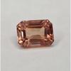 Beautiful Sapphire Padparadscha Natural Emerald Cut 7-9 Ct Certified Gemstone