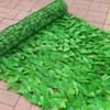 Plant Rattan Balcony Fence Garden Plant Fence Artificial Green Leaf Home Decoration Outdoor Hedge