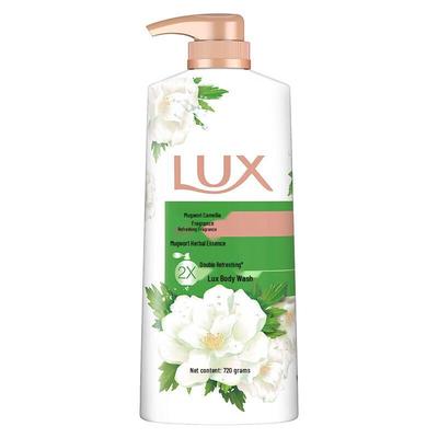 Освежающий гель для душа Lux с полынью и камелией