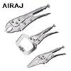 AIRAJ 3 шт. клещи с фиксатором, сварочные инструменты, 7-дюймовые плоскогубцы из углеродистой стали, промышленные тиски с круглым зевом, с высоким крутящим моментом, фиксированный зажим, ручные инструменты