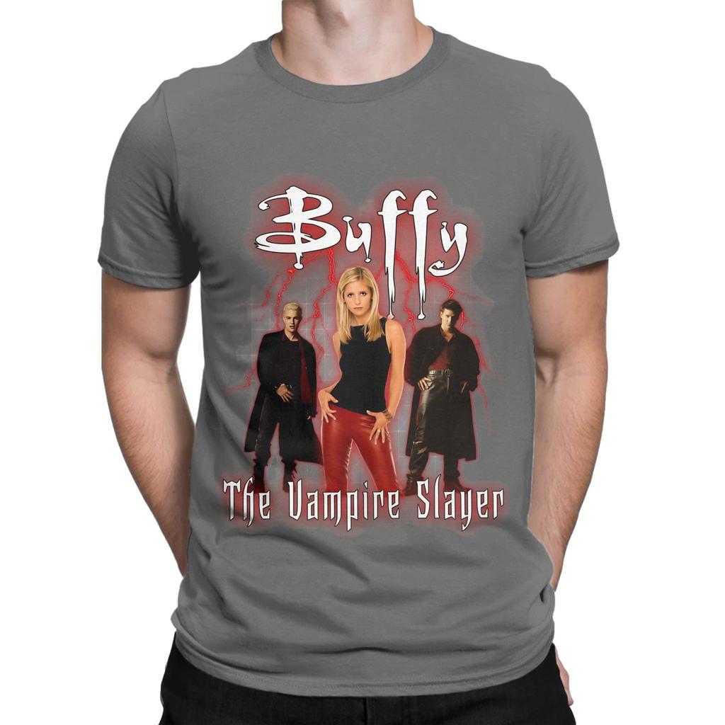 bBuffy The Vampire Slayer 1 Funny Graphic 100 Cotton TShirt Buffy The Vampire Slayer Band Tops Tees For Unisex