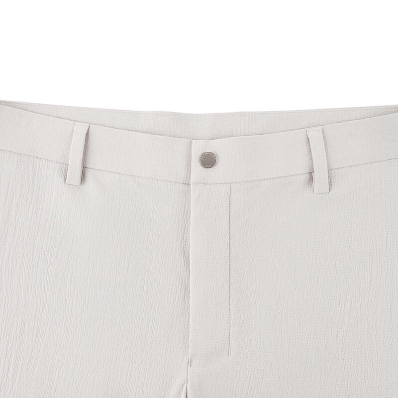 SEVEN Men's Textured Business Casual Summer Breathable Loose Shorts