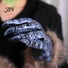 Durable Werewolf Gloves Realistic Claws Gloves, Furry Black Wolf Paw Costume Headgear, Halloween Cosplay Accessories Beast Animal Props for