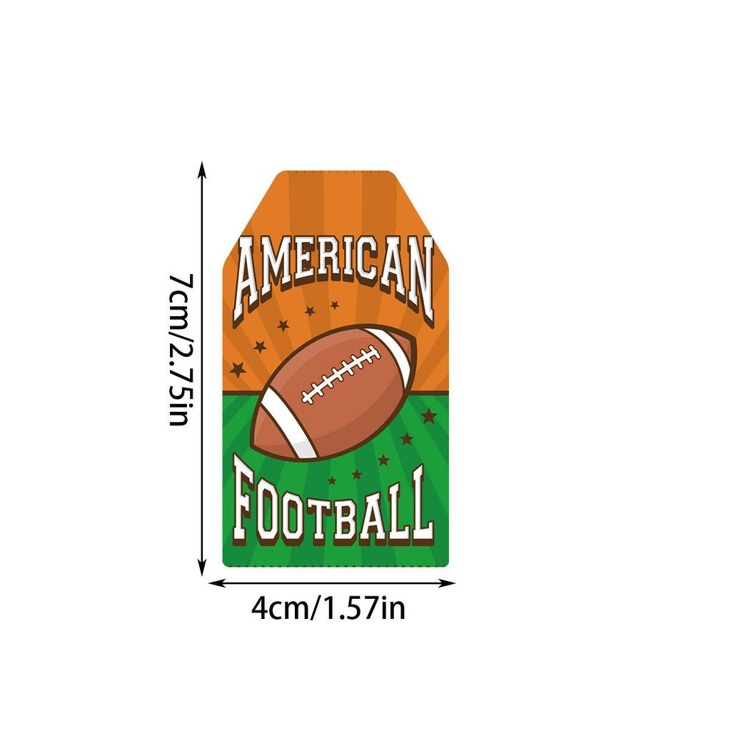 Бумажные Тематические Регби Бирки для Подвешивания Украшения для Вечеринки для Оформления Мероприятия