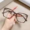 Vintage Fashion Hyperopia Reading Glasses Female Luxury Brand Oversized Square Eyeglasses Women Prescription Magnifying Glasses