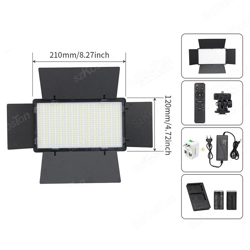 RGB Фото Видео Светодиодная панель заполняющего света для фотостудии Комплект ламп для записи видео Съемка Youtube Tiktok Прямая трансляция Лампа
