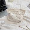 Large Capacity Portable Travel Cosmetic Organizer Wash Bag Embossed Cartoon Cosmetic Bag Women Makeup Bags Skincare Storage Bag