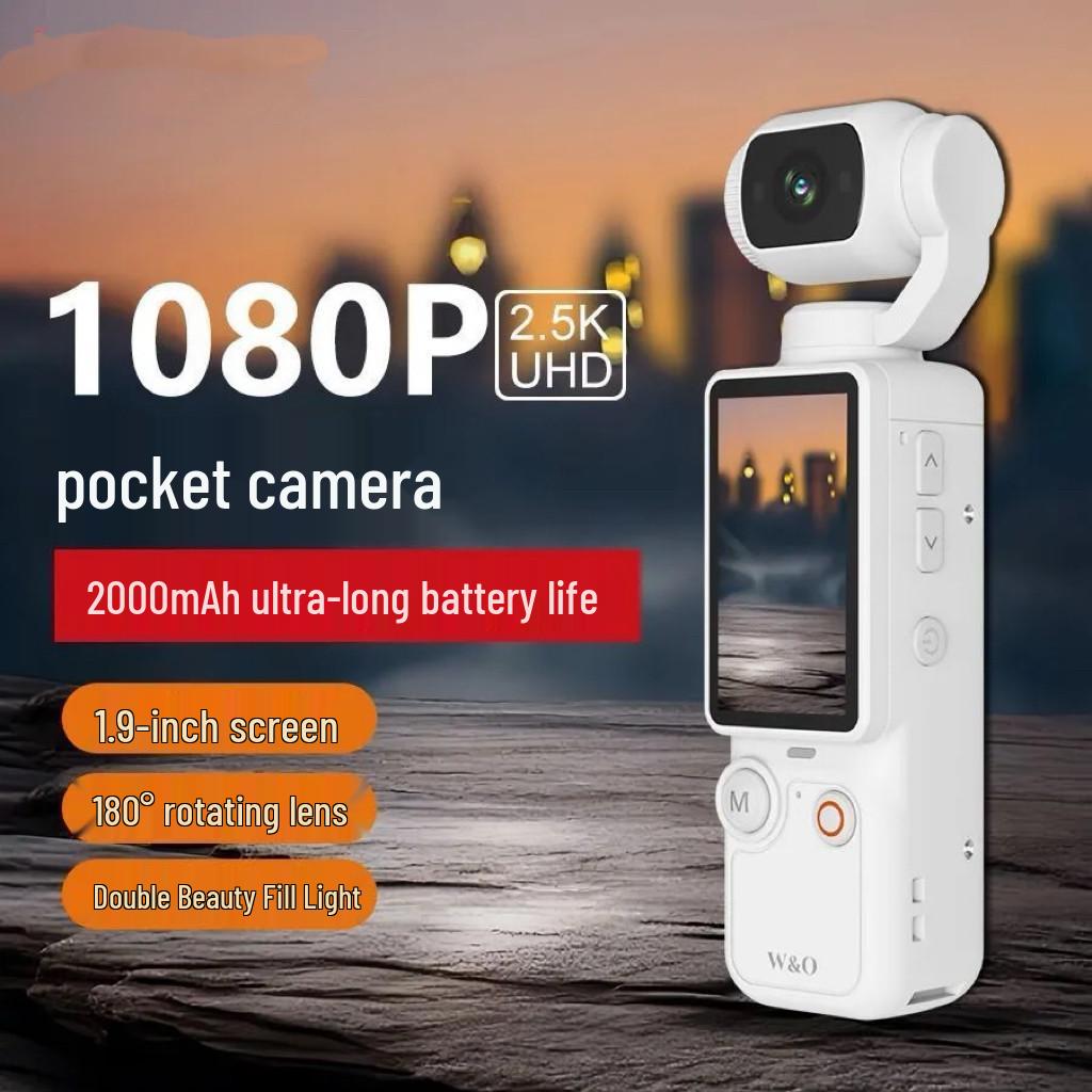 Portable HD Vlog Camera with Anti-shake for Outdoor Sports