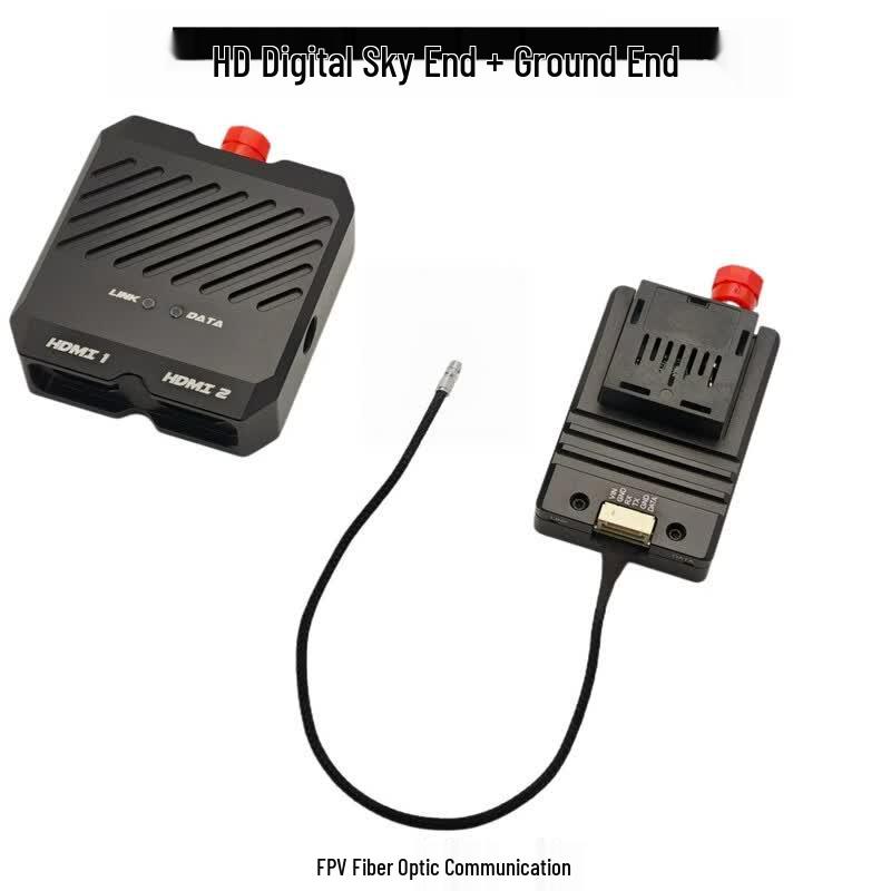 HDLINK V2 FPV Drone Optical Fiber HD Video Transmission System