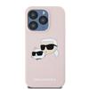 Karl Lagerfeld Klhmp15Xskchpplp Iphone 15 Pro Max 6.7 Różowy/Pink Hardcase Silicone Karl & Choupette Magsafe
