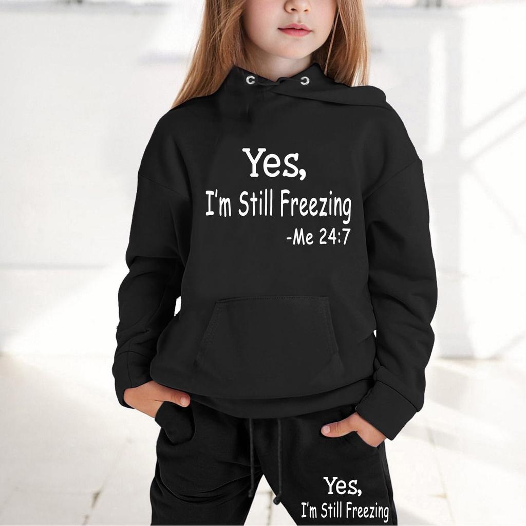 Мальчики Девочки Спортивный костюм Одежда Толстовка с капюшоном Беговые штаны Спортивные костюмы Комплект Модный наряд